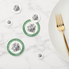 Alice in Wonderland誕生日またはその他のパーティーイベント コンフェッティ