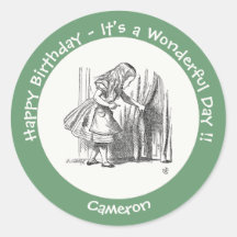 Alice in Wonderland誕生日またはその他のパーティーイベント