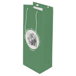 Alice in Wonderland誕生日またはその他のパーティーイベント ワインギフトバッグ