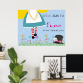 Alice in Wonderland誕生日ポスター ポスター (ホームオフィス)