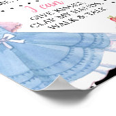 Alice in Wonderland誕生日マイルストーンポスター ポスター (角)