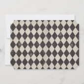 Alice in Wonderland誕生日写真招待状 招待状 (裏面)