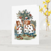 Alice in Wonderland – カード絵画のバラ カード (黄色い花)