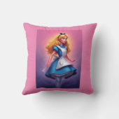 alice in wonderland  クッション (裏面)