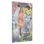 Alice in Wonderland クラシックCheshire Rabbit Alice クリップボード (右)