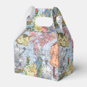 Alice in Wonderland クラシックCheshire Rabbit Alice フェイバーボックス (裏面サイド)