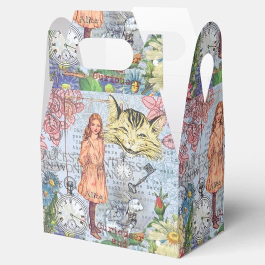 Alice in Wonderland クラシックCheshire Rabbit Alice フェイバーボックス (オープン)