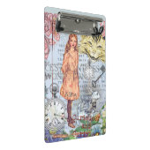 Alice in Wonderland クラシックCheshire Rabbit Alice ミニクリップボード (アングル)