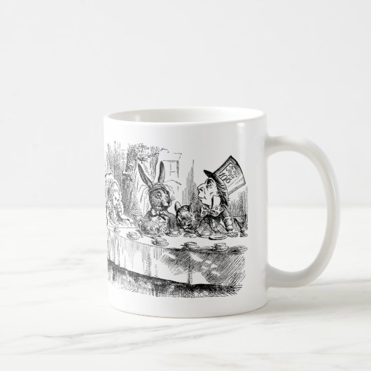 Alice in Wonderland – ザ不機嫌Hatter's Teaパーティー コーヒーマグカップ (右)