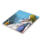 +{ Alice in Wonderland }+セラミックタイル タイル (側面)