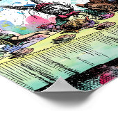 Alice in Wonderland – ティータイム ポスター (角)