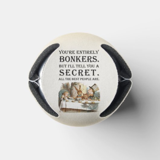 Alice In Wonderland – ティーパーティー – ボンカーズ引用文 缶クーラー (ボトム)