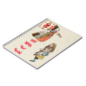 Alice in Wonderland -ハートの女王 ノートブック (左側)