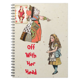 Alice in Wonderland -ハートの女王 ノートブック