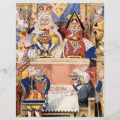 Alice in Wonderland,ハートスクラップブック紙 (正面)