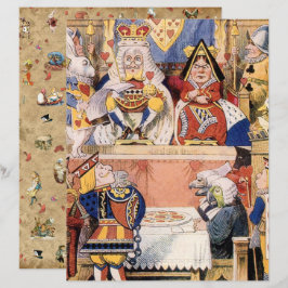 Alice in Wonderland,ハートスクラップブック紙