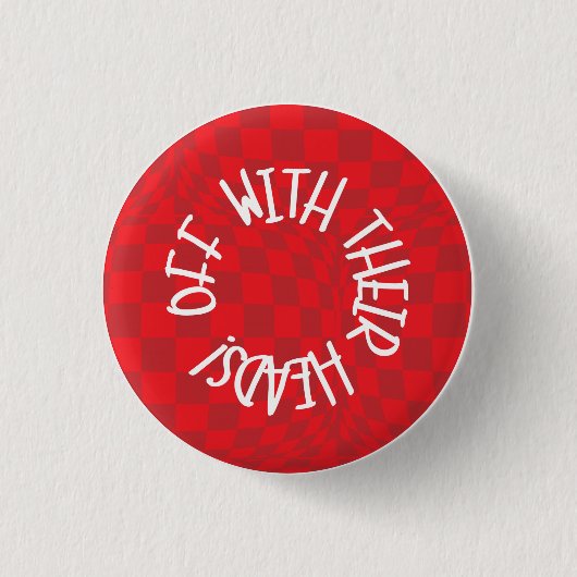 Alice in Wonderland – バッジ – ハートの女王 (正面)