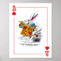 Alice in Wonderland – ラージ遊のカード – ウサギ