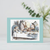 Alice in Wonderland,不機嫌帽子屋,茶パーティー 招待状 (スタンド正面)