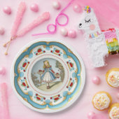 Alice in Wonderland -中国フェイク紙プレート ペーパープレート (パーティー)