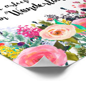 Alice in Wonderland,子供部屋引用文プリント,ポスター ポスター (角)