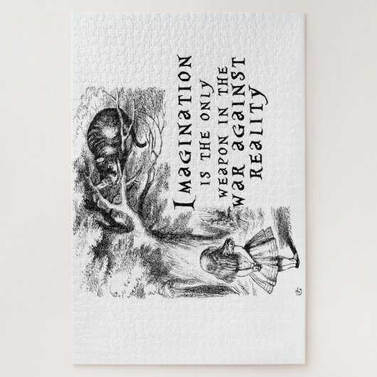 Alice in Wonderland – 想像力 ジグソーパズル (縦)