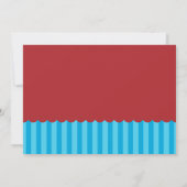 ALICE in Wonderland 招待状 (裏面)