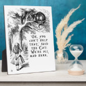 Alice in Wonderland – 私たちはここにいる不機嫌 フォトプラーク (側面)