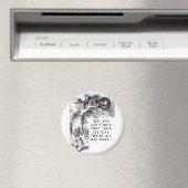 Alice in Wonderland – 私たちはここにいる不機嫌 マグネット (インサイチュ (食洗機))