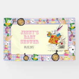 Alice in Wonderland – 背景 – バナー 横断幕