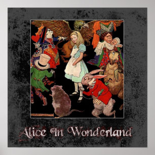 Alice In Wonderland 1ポスター ポスター