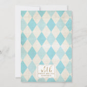 Alice in Wonderland 2nd Birthday招待状 招待状 (裏面)