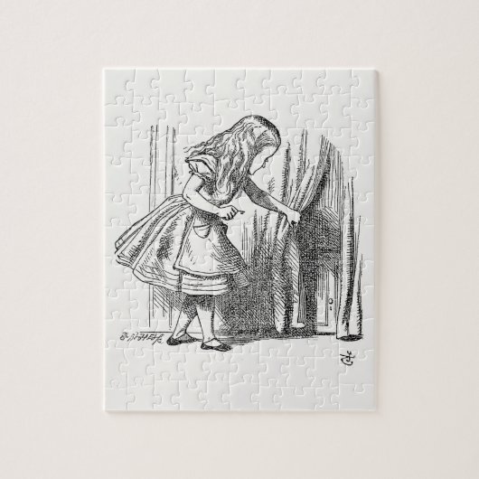 Alice in Wonderland - Aliceドアを探して ジグソーパズル (縦)