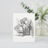 Alice in Wonderland - Aliceドアを探して ポストカード (スタンド正面)