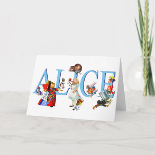 Alice in Wonderland and Friends カード