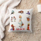 Alice in Wonderland and Friends クッション (ブランケット)
