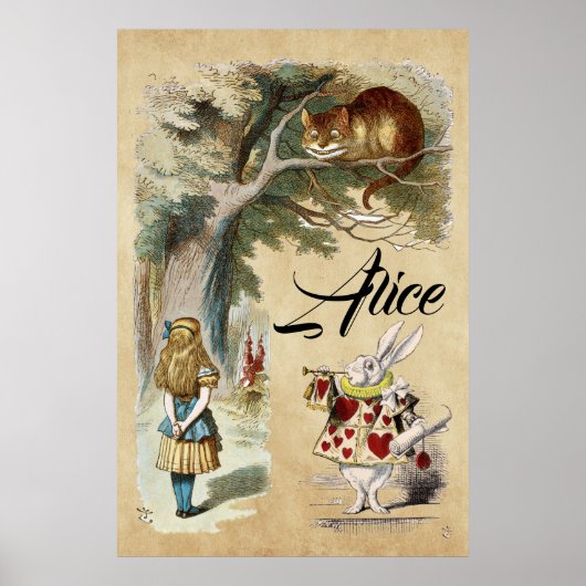 Alice in Wonderland Artプリント, Herald - ALICE ポスター (正面)