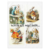 Alice In Wonderland Art|うさぎの恋人への贈り物 テーブルクロス (正面)