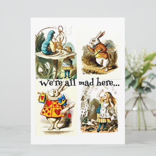 Alice In Wonderland Art|うさぎの恋人への贈り物 メニュー (スタンド正面)