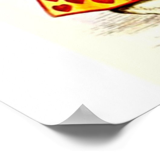 Alice In Wonderland Art|gift for rabbit lover ポスター (角)