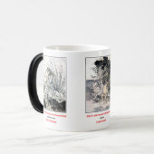 Alice in Wonderland , Arthur Rackham モーフィングマグカップ (正面左)