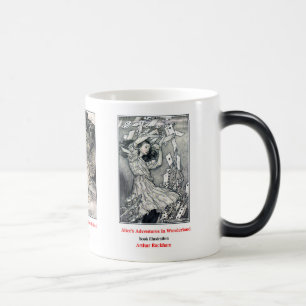 Alice in Wonderland , Arthur Rackham モーフィングマグカップ