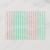 Alice In Wonderland Baby Shower Display Shower エンクロージャーカード (裏面)