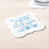 Alice in Wonderland Beer Mat / Coasters ペーパーコースター (アングル)