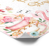 Alice In Wonderland Birthday Partyデコレーションサイン ポスター (角)