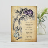 Alice in Wonderland Birthday UnBirthday 招待状 (スタンド正面)