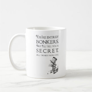 Alice in Wonderland Bonkers Mug コーヒーマグカップ