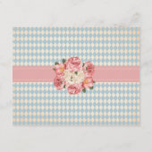 Alice in Wonderland  Bridal Shower Extra Details エンクロージャーカード (裏面)