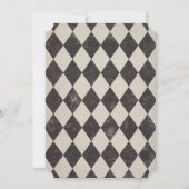 Alice in Wonderland Bridal Shower Invitation 招待状 (裏面)