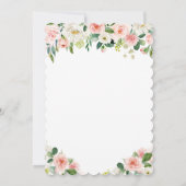 Alice in Wonderland Bridal Shower Invitation 招待状 (裏面)